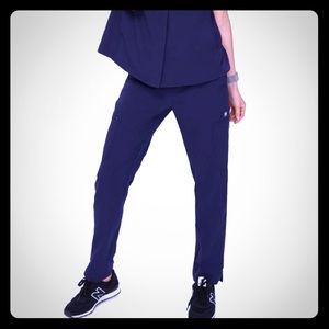Navy Blue FIGS Tokha-Trouser Scrub Pants sz Medium